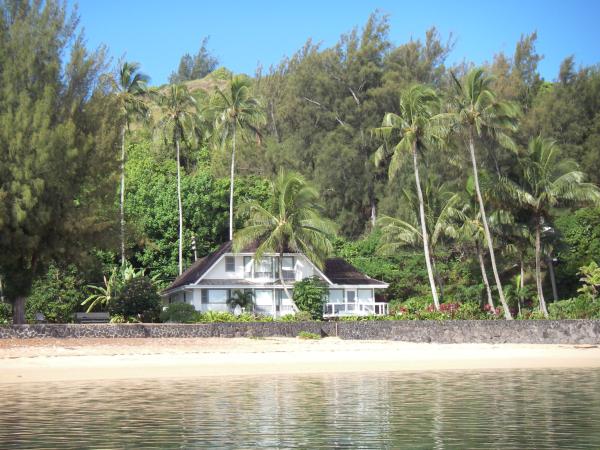 Your neighbor at the Anini Beach Park, probably a vacation rental, probably more than $5 per night